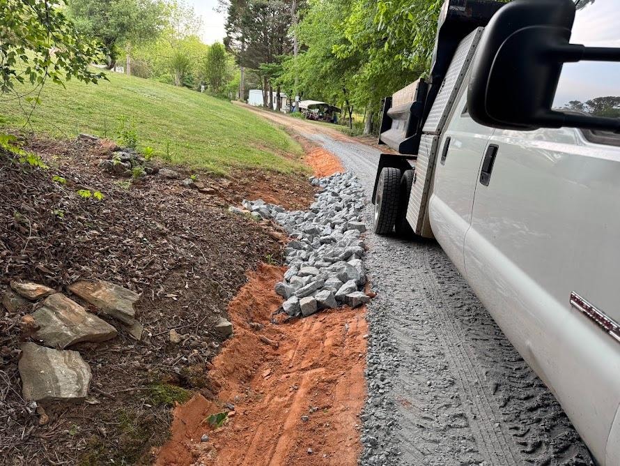 Gravel Driveway Install